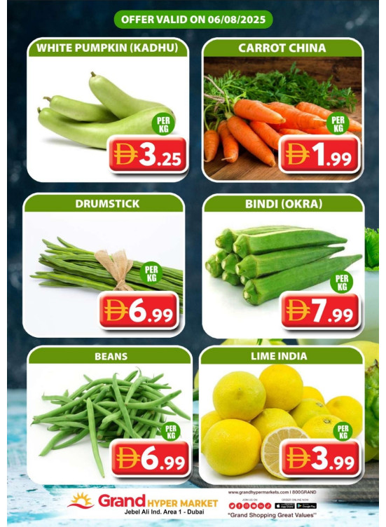 Veggie Wednesday - Grand Hypermarket Jebel Ali