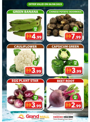 Veggie Wednesday - Grand Mall Sharjah