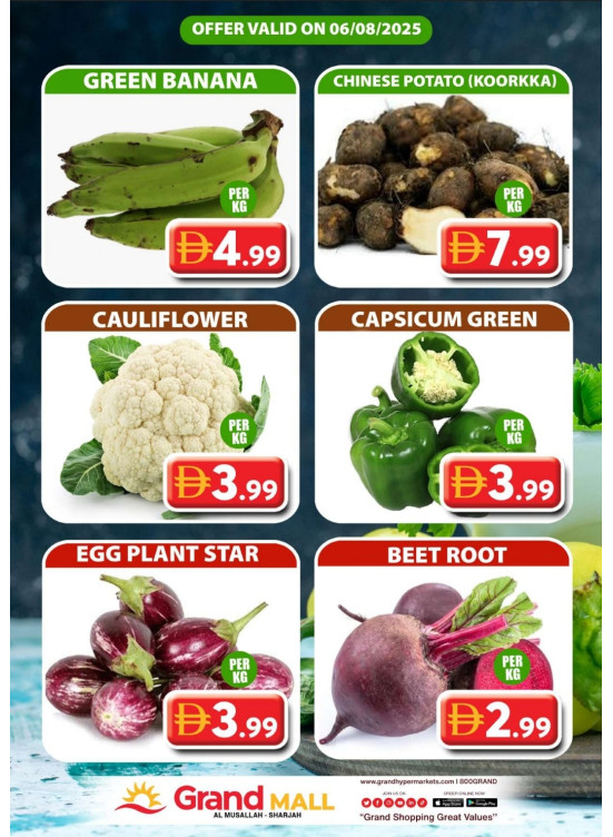 Veggie Wednesday - Grand Mall Sharjah