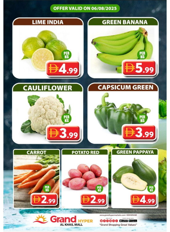 Veggie Wednesday - Grand Hyper Al khail Mall