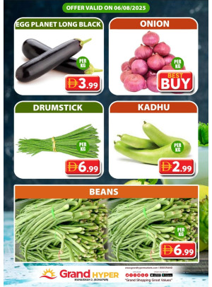 Veggie Wednesday - Grand Hyper Muhaisnah