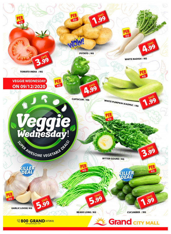 Veggie Wednesday - Grand City Mall