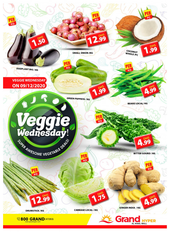 Veggie Wednesday - Grand Hyper Al khail Mall