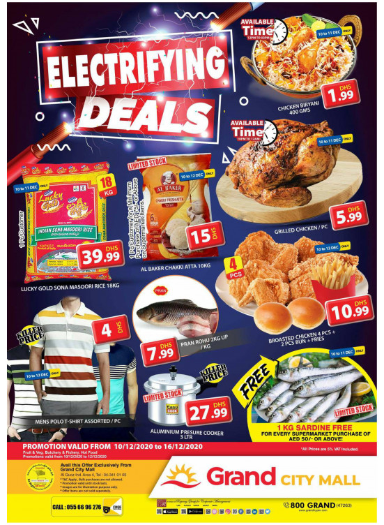 Electrifying Deals - Grand City Mall