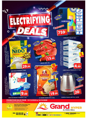 Electrifying Deals - Grand Hyper Al Khail Mall