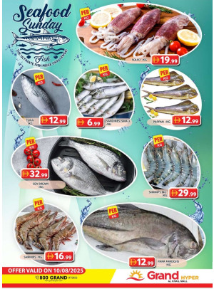 Seafood Sunday - Grand Hyper Al Khail Mall