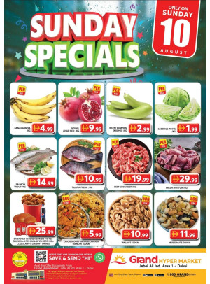 Sunday Specials - Grand Hypermarket Jebel Ali