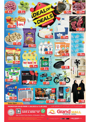 Midweek Deals Grand - Grand Mall Sharjah
