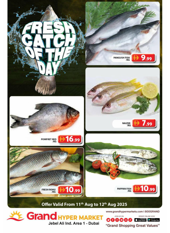 Catch of The Day - Grand Hypermarket Jebel Ali