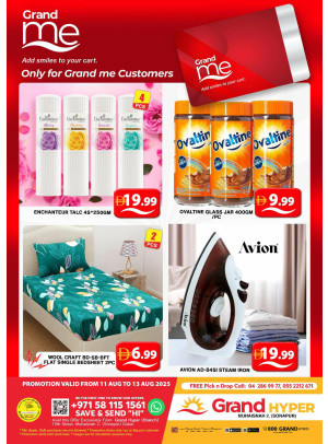 Grand Me Deals - Grand Hyper Muhaisnah
