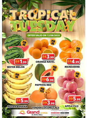 Fruitilicious Tuesday - Grand Hyper Al Khail Mall