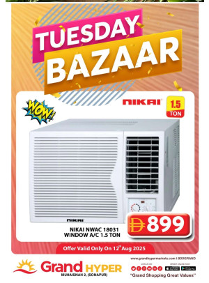 Tuesday Bazar - Grand Hyper Muhaisnah