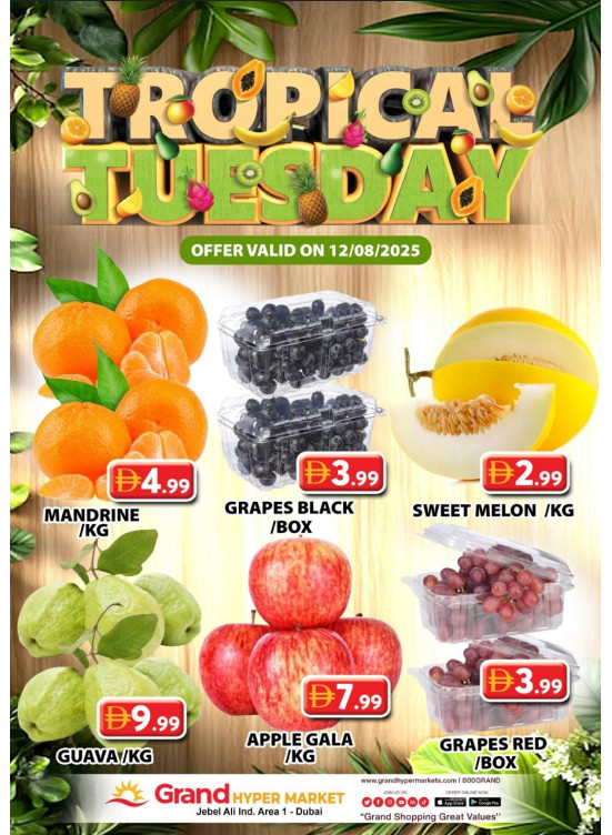 Fruitilicious Tuesday - Grand Hypermarket Jebel Ali