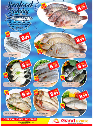 Seafood Sunday - Grand Hyper Muhaisnah