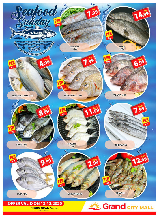 Seafood Sunday - Grand City Mall
