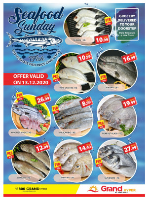Seafood Sunday - Grand Hyper Al Khail Mall