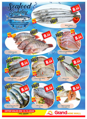 Seafood Sunday - Grand Mini Mall