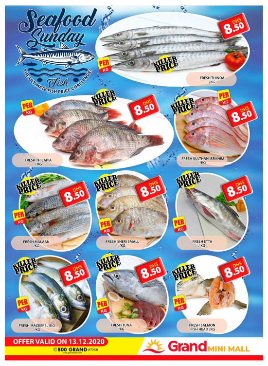 Seafood Sunday - Grand Mini Mall