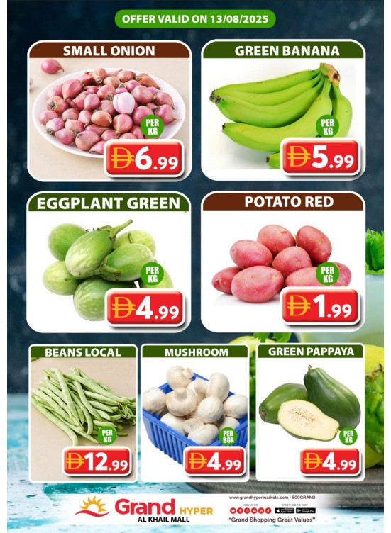 Veggie Wednesday - Grand Hyper Al khail Mall