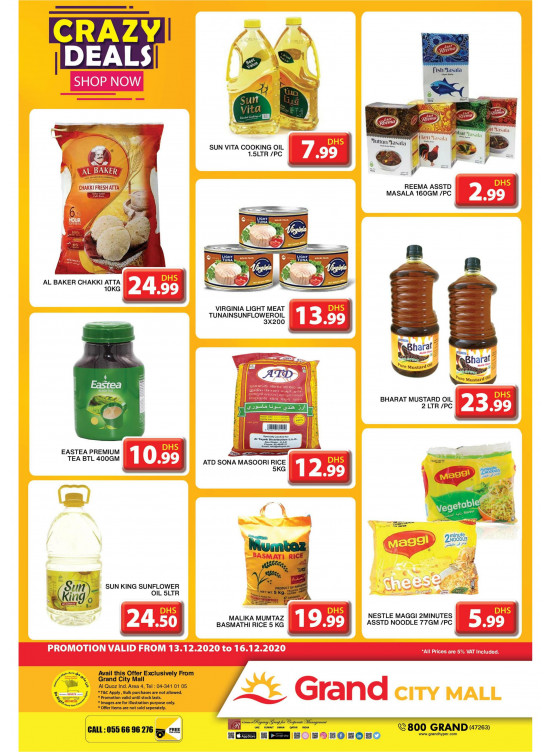 Crazy Deals - Grand City Mall