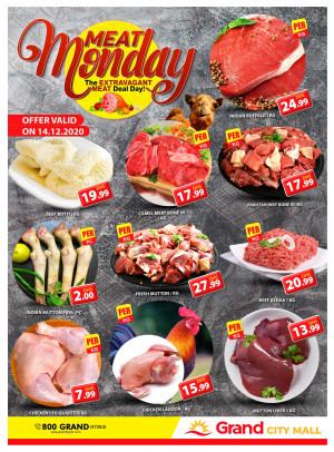 Meat Monday - Grand City Mall