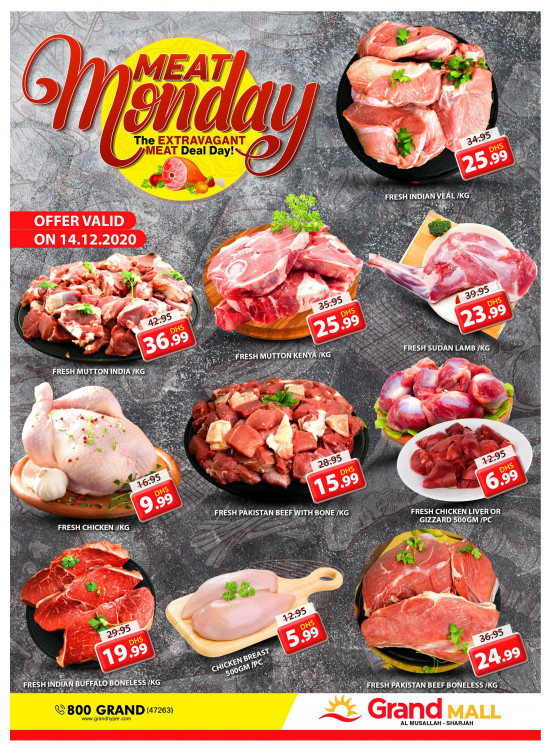 Meat Monday - Grand Mall Sharjah