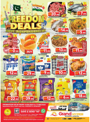 Weekend Deals - Grand Hyper Muhaisnah
