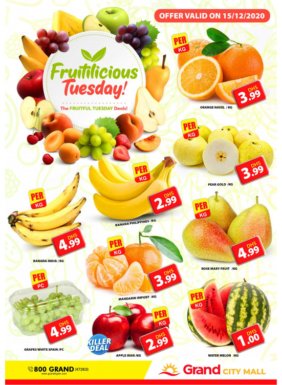 Fruitilicious Tuesday - Grand City Mall