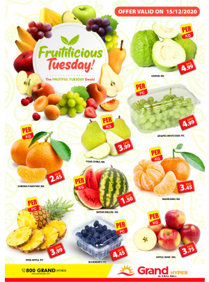 Fruitilicious Tuesday - Grand Hyper Al Khail Mall