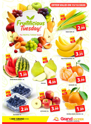 Fruitilicious Tuesday - Grand Hyper Muhaisnah