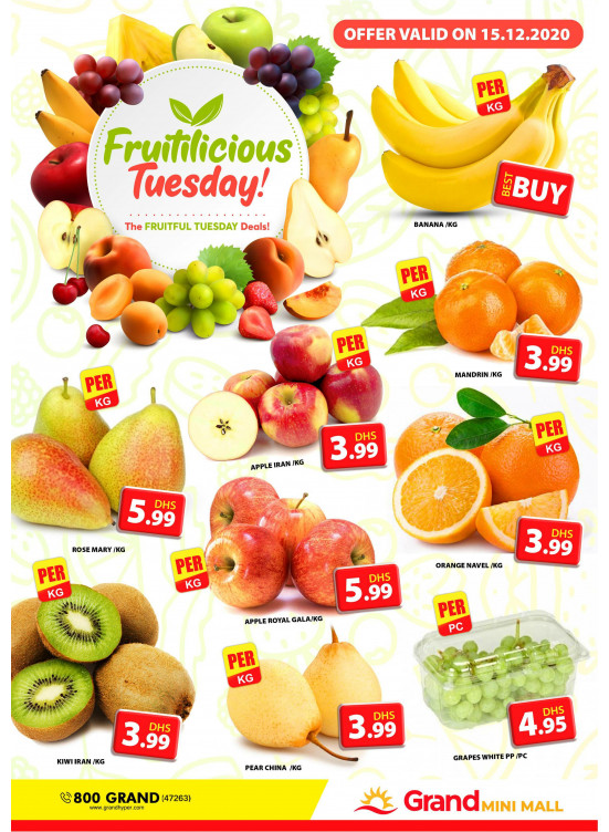 Fruitilicious Tuesday - Grand Mini Mall