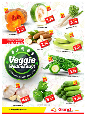 Veggie Wednesday - Grand Hyper Al khail Mall