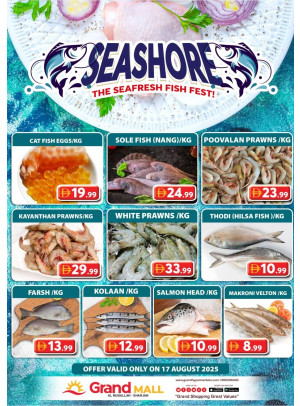 Seafood Sunday - Grand Mall Sharjah