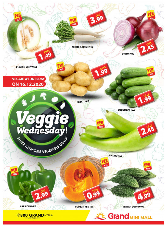 Veggie Wednesday - Grand Mini Mall