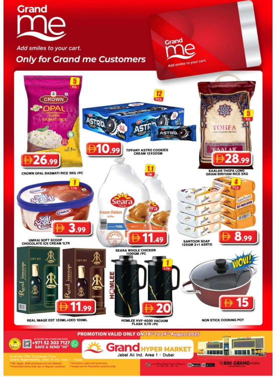 Grand Me Deals - Grand Hypermarket Jebel Ali