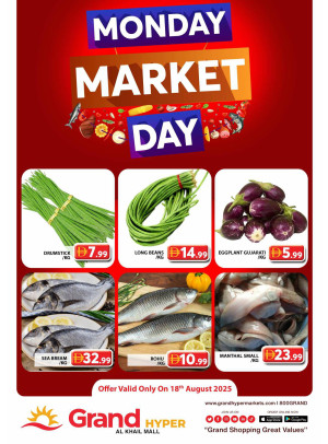 Monday Market Day - Grand Hyper Al Khail Mall