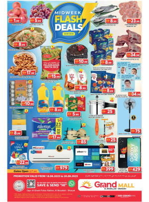 Midweek Deals Grand - Grand Mall Sharjah