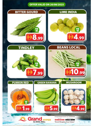 Veggie Wednesday - Grand Hyper Al khail Mall