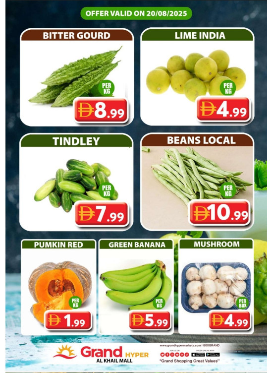 Veggie Wednesday - Grand Hyper Al khail Mall