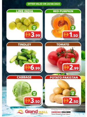 Veggie Wednesday - Grand Mall Sharjah