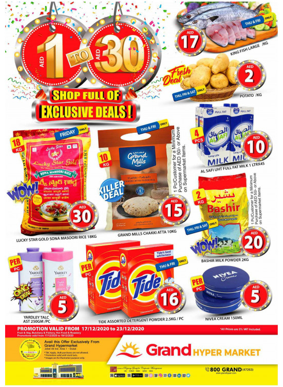 Shop Full Of Exclusive Deals - Grand Hypermarket Jebel Ali