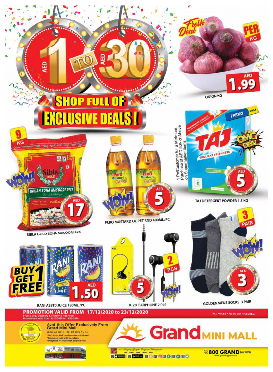 Shop Full Of Exclusive Deals - Grand Mini Mall