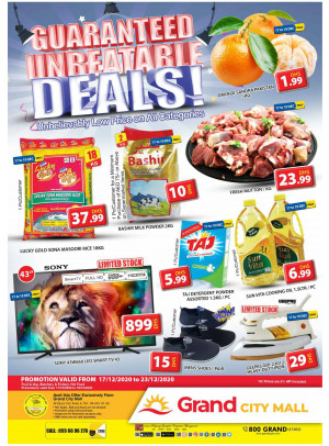 Guaranteed Unbeatable Deals - Grand City Mall