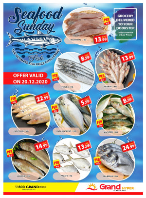 Seafood Sunday - Grand Hyper Al Khail Mall