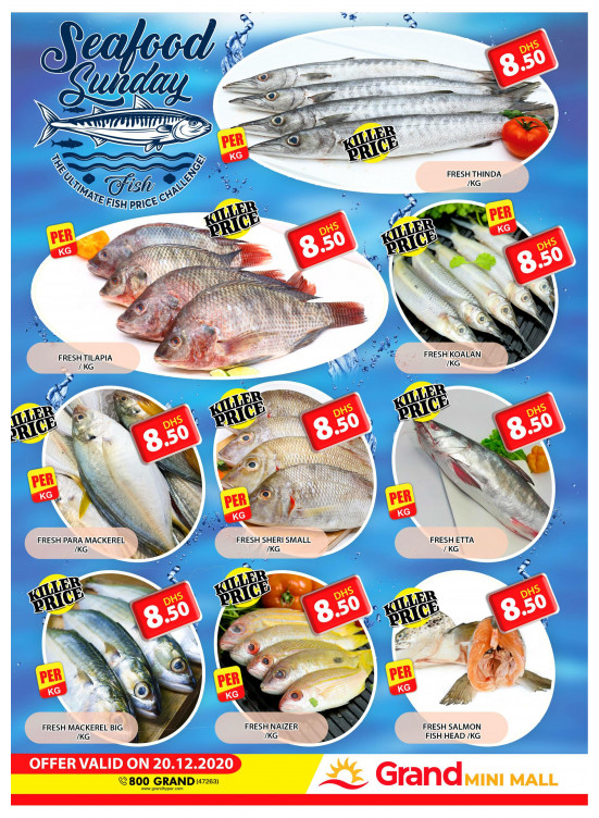 Seafood Sunday - Grand Mini Mall