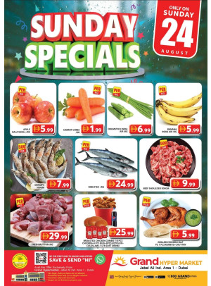 Sunday Specials - Grand Hypermarket Jebel Ali