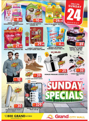Sunday Specials - Grand City Mall