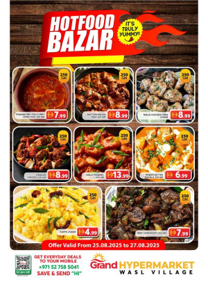 Hotfood Bazar - Wasl Village, Dubai