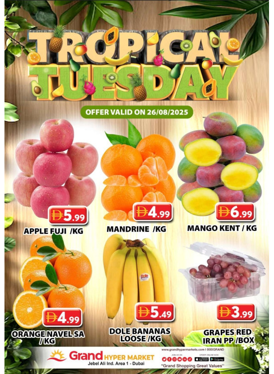 Fruitilicious Tuesday - Grand Hypermarket Jebel Ali