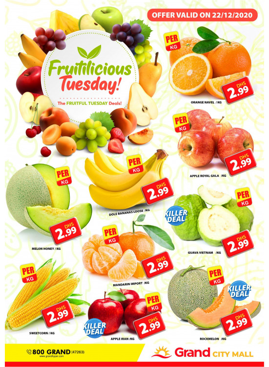 Fruitilicious Tuesday - Grand City Mall